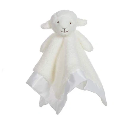 Imagen de Apricot Lamb Manta de Seguridad Albaricoque y Cordero con Peluche, Diseño Animales Oveja
