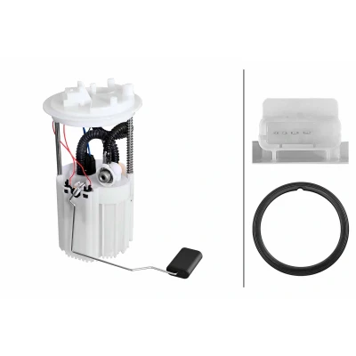 Imagen de HELLA 8TF 358 306 801 Unidad de alimentación combustible con junta, sensor nivel eléctrico Gasolina