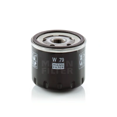 Imagen de MANN FILTER W 79 Filtro de aceite M 20 X 1.5 con válvula bloqueo retorno enroscable RENAULT: MEGANE 2 Kombi, 2, TRAFIC Bus norauto,