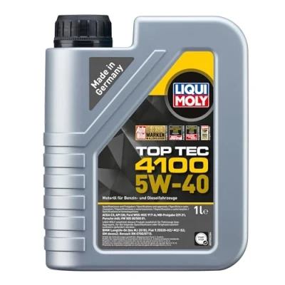 Imagen de Liqui Moly Top Tec 4100 5W 40 Aceite de Motor con tecnología síntesis, 1 l, número Referencia: 3700