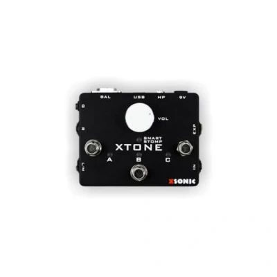Imagen de XSONIC Xtone Interfaz de audio móvil, latencia ultrabaja, frecuencia muestreo 192 KHz, rango dinámico 108 dB, 3 puertos salida, entrada pedal expresión, iOS, Windows, Mac