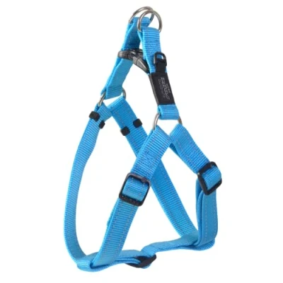 Imagen de ROGZ Arnés Reflectante Ajustable para Perros extragrandes; Collar y Correa a Juego Disponibles, Turquesa