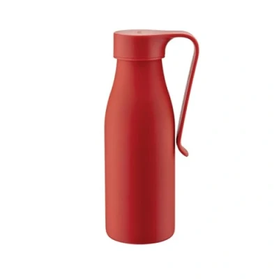 Imagen de Alessi Away AST01 R Botella Térmica de Doble Pared con Infusor y Filtro, en Acero Inoxidable 18/10 Colorido, 500 ml, Rojo