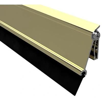 Imagen de STORMGUARD 14SR5340914G Umbral automático de Puerta AT3 914 mm, Efecto Dorado
