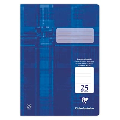 Imagen de Clairefontaine A4 Premium 331625 C Cahier ligné avec marge 32 pages