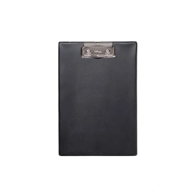 Imagen de MAUL 2335390, Sujetapapeles con lámina protectora, DIN A5, color negro