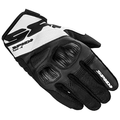 Imagen de SPIDI Flash R EVO Tex Guantes (Talla L), Color Negro y Blanco