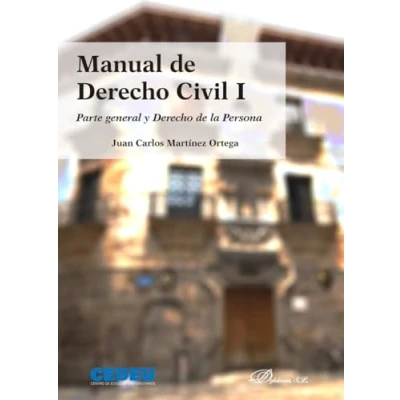 Imagen de Manual de Derecho Civil I. Parte general y la Persona (SIN COLECCION)