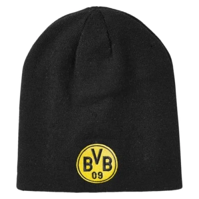 Imagen de Borussia Dortmund BVB BVB09 Beanie Gorro Reversible, Color Amarillo y Negro