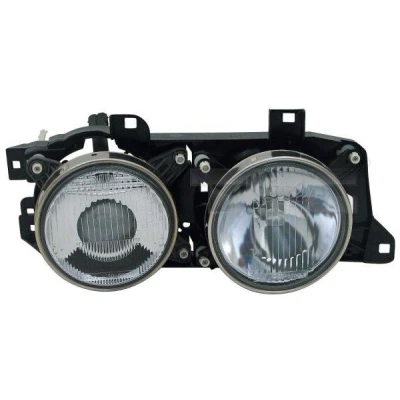 Imagen de TYC 20 5291 05 2 Faros derecha H1/H1 con portalámparas