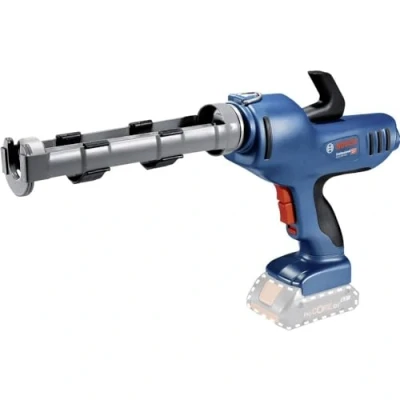 Imagen de Bosch Professional 18V System GCG 310 Pistola de silicona a batería (fuerza 3,5 kN, control velocidad, cartucho máx. ml, sin batería, en caja), Azul