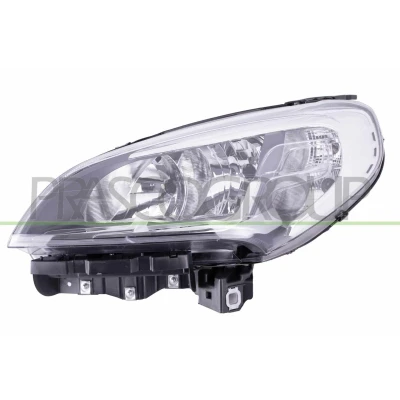 Imagen de PRASCO FT9124914 Faros izquierda H7/H7 con servomotor para reg. alcance luces FIAT: Doblo II Furgón / Familiar