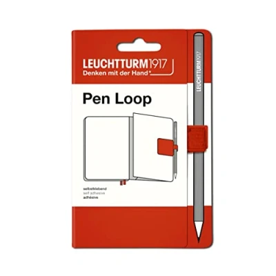 Imagen de Leuchtturm1917 367288 Bucle para bolígrafo (colores naturales), color rojo zorro