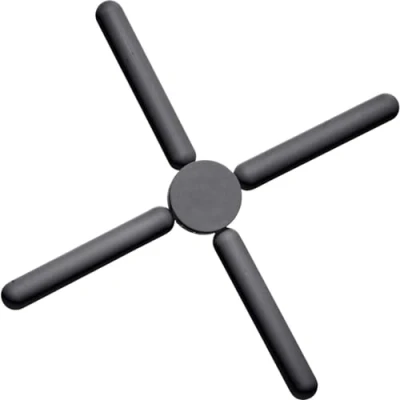 Imagen de Salvamanteles Westmark plegable para ollas y sartenes calientes, protege la mesa encimera, resistente al calor hasta 200, contra arañazos silicona, Ø 22 cm