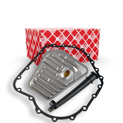 Imagen de FEBI BILSTEIN 170883 Kit filtro hidrtáulico, caja automática con junta de cárter aceite AUDI: A6 C6 Berlina, C5 Avant, A8 D3