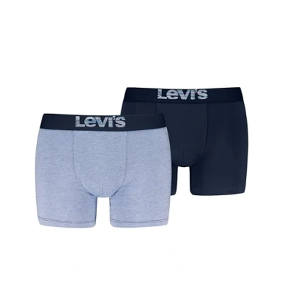 Imagen de Levi&#039;s MEN Optical Illusion Brief 2 PACK Culotte, Hombre, Talla: Small, Blue combo