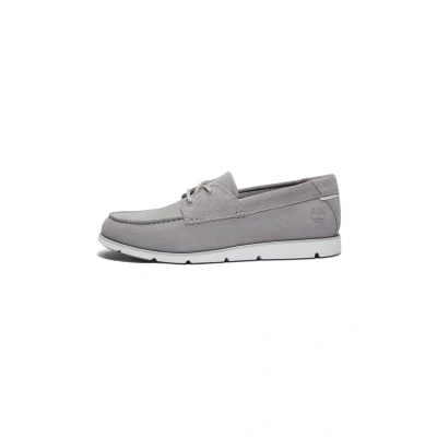 Imagen de Timberland Grafton BAY Zapatos con cordones, Hombre, Talla: 42, Light grey suede