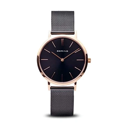 Imagen de BERING Reloj Analógico para Mujer de Cuarzo con Correa en Acero Inoxidable 14134 166