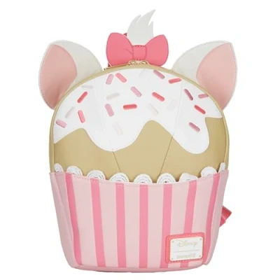 Imagen de Loungefly Mochila Marie Los Aristogatos Disney 26cm, Juventud Unisex, Multicolor (Multicolor), Talla Única