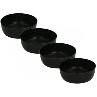 Imagen de KOTARBAU® 4 x Cubeta de yeso 0,5 litros, Bol plástico para mezclar yeso, masilla, Cuenco Recipiente mezclar, Tasa unidades