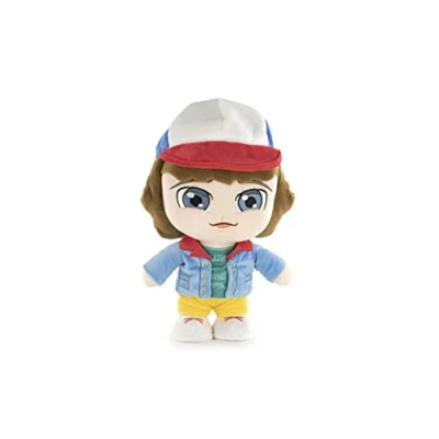 Imagen de Stranger Things Peluche de los Personajes 28 Centímetros Once, Will, Mike, Dustin, Lucas, Demogorgon Calidad Super Soft (Dustin)
