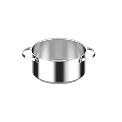 Imagen de Moneta Allegro Cacerola 2 m 20 cm de acero inoxidable para todos los fuegos, 2,9 litros