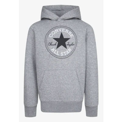 Imagen de Converse CORE Hoodie Unisex Jersey con capucha para niños, Talla: 128/132, Dark grey heather