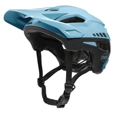 Imagen de O&#039;NEAL Casco de Bicicleta I Montaña con Orificios Ventilación Certificación Seguridad EN1078 Trailfinder Split V.20 MTB Azul Hielo/Negro Talla L/XL