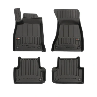 Imagen de FROGUM 3D407596 Juego de alfombrillas suelo Caucho delante y detrás 4 negro Adaptado AUDI: A4 B9 Avant norauto, oscaro, mister auto