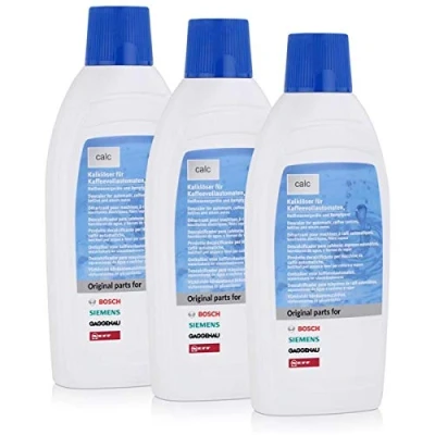 Imagen de 3x Bosch Siemens Entkalker Kalklöser flüssig 500ml Kaffeevollautomaten