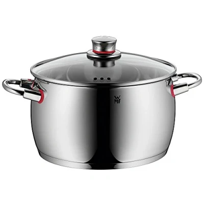 Imagen de WMF Quality One Olla Baja, Acero Inoxidable Pulido, 24 cm