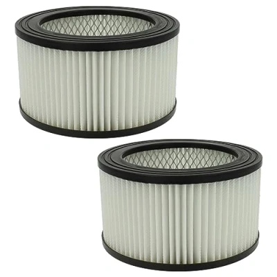 Imagen de vhbw Set de 2x filtros compatible con Monzana (todos los modelos aspiradores cenizas) aspirador ceniza Filtro HEPA antialérgico