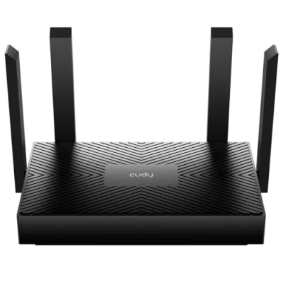 Imagen de Cudy AX1500 router Wi Fi 6 de doble banda, Internet 802.11ax, punto acceso, 4 antenas 5dBi, MU MIMO, Beamforming, OFDMA, WPA3, WR1500