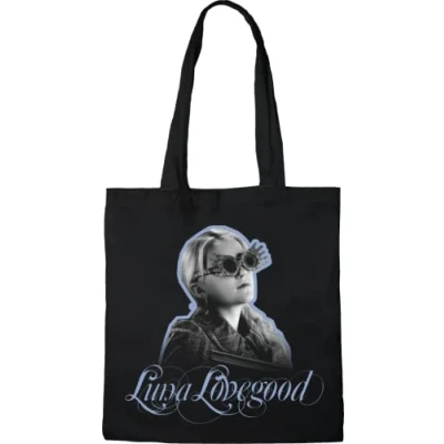 Imagen de HARRY POTTER TOTE BAG LUNA LOVEGOOD, REFERENCIA: BWHAPOMBB005, NEGRO, 38 x 40 cm