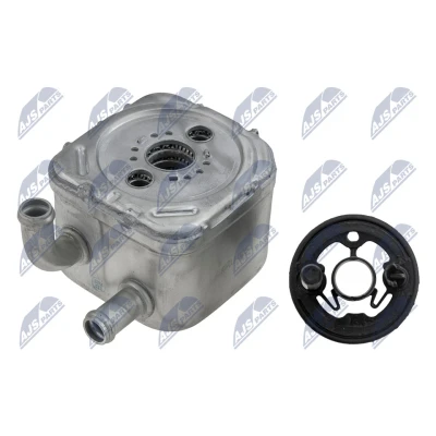Imagen de NTY CCL AU 025 Radiador de Aceite AUDI: A4 B6 Berlina, B7 Avant, VOLKSWAGEN: Passat B5 GP Variant