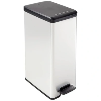 Imagen de Curver Deco Slim Cubo de Basura, Multicolor, 40 L