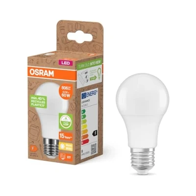 Imagen de OSRAM LED STAR CLASSIC A 60 FR lamp, 8.5W, 806lm, 2700K