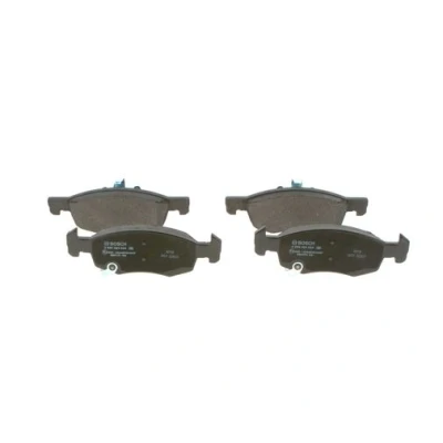 Imagen de BOSCH 0 986 494 824 Juego de pastillas freno Low Metallic con avisador acústico desgaste clip émbolo, Chapa antichirridos