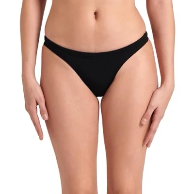 Imagen de Arena Solid MaxLife Bikini Bottoms Bañador Slip, Womens, Negro, 38