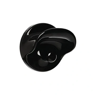 Imagen de Kartell Gancio Percha, Negro, 10.5 x 5 10 cm, Paquete de 2, Brillante