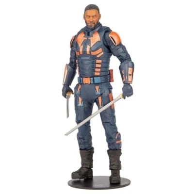 Imagen de McFarlane Toys, DC Multiverse Build A Figura de acción Bloodsport 7 Pulgadas (sin máscara), película Coleccionable Suicide Squad con Base Soporte y Tarjeta Personaje