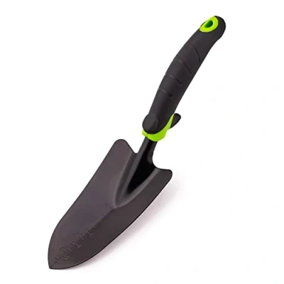 Imagen de Mivos Palita de Jardinería Pequeña Acero Pala Manual para Plantar y Trasplantar en Jardín Balcón Paleta con Mango Ergonómico Ancho 8 cm