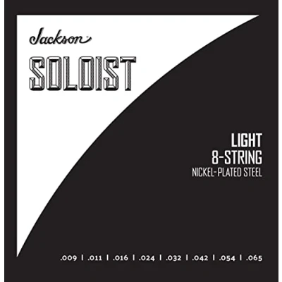 Imagen de Jackson Soloist Strings 8 String, Light .009 .065