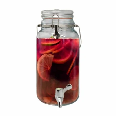 Imagen de NERTHUS FIH 168 dispensador 4 litros, de bebidas vidrio con grifo