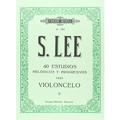 Imagen de 40 Estudios melódicos y progresivos para violoncelo: Op. 31, vol. II