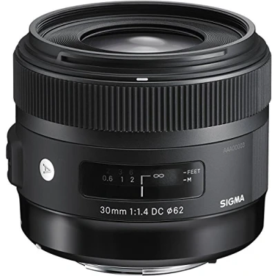 Imagen de Sigma 30 mm F1.4 DC HSM NA ART Objetivo para cámara digitales réflex montura Nikon, Negro