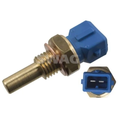 Imagen de SWAG 40 91 7695 Sensor de Temperatura del Refrigerante Azul con junta anular BMW: 3 Berlina, Coupé, 5 OPEL: Astra F CC