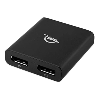 Imagen de OWC Adaptador Thunderbolt 3 a Puerto de Pantalla Doble Alto Rendimiento 4K/5K/8K