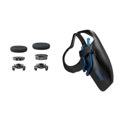 Imagen de EXknight FPS Paquete para Mando PS5, PS5 Botones Traseros y la Altura Ajustable Control Freaks(Mid Rise: 7 8MM, High 9 10 11 12MM)