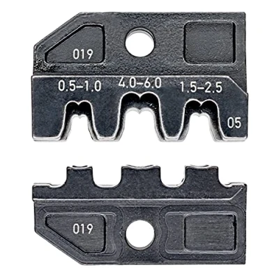 Imagen de Knipex Mordaza intercambiable para conectores faston no aislados 4,8 + 6,3 mm 97 49 05